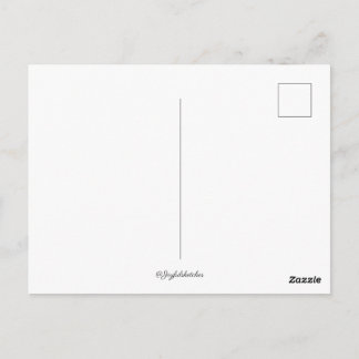 Carte Postale croquis noir et blanc de montagnes
