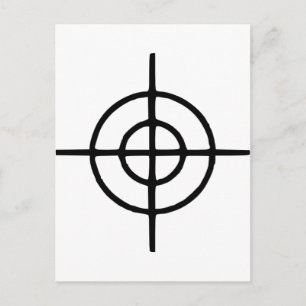 Carte Postale Crosshairs - Arme