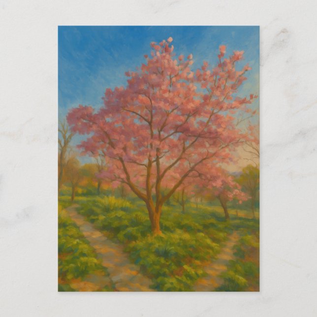 Carte Postale Crossroads - Jardin du printemps (Devant)
