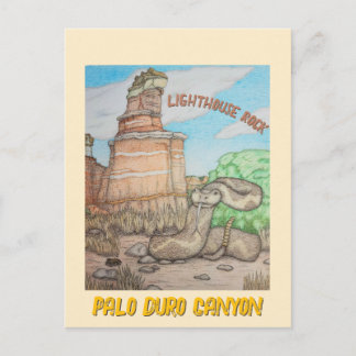 Carte Postale Crotale de Lighthouse Rock