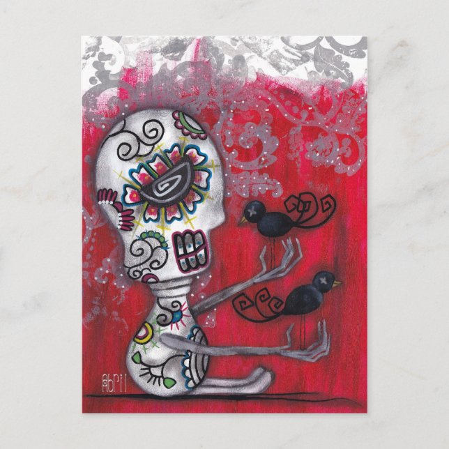 Carte postale Crow Secrets (Devant)