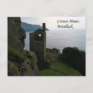 Carte Postale Crown Mines Botallack Cornwall Angleterre