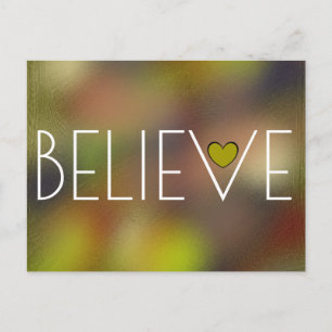Carte Postale CROYEZ MOT Inspirationnel mignon