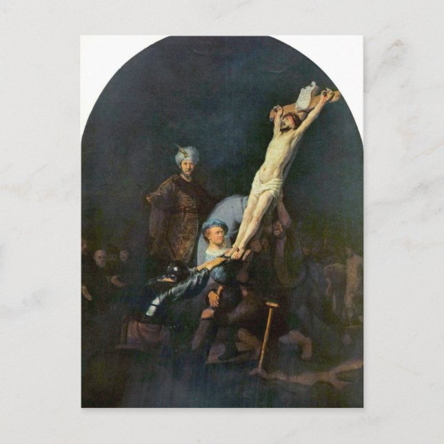 Carte Postale Crucifixion 2 par Rembrandt Harmenszoon van Rijn (Devant)