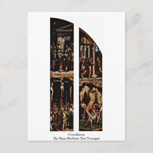 Carte Postale Crucifixion De Hans Holbein Le Plus Jeune