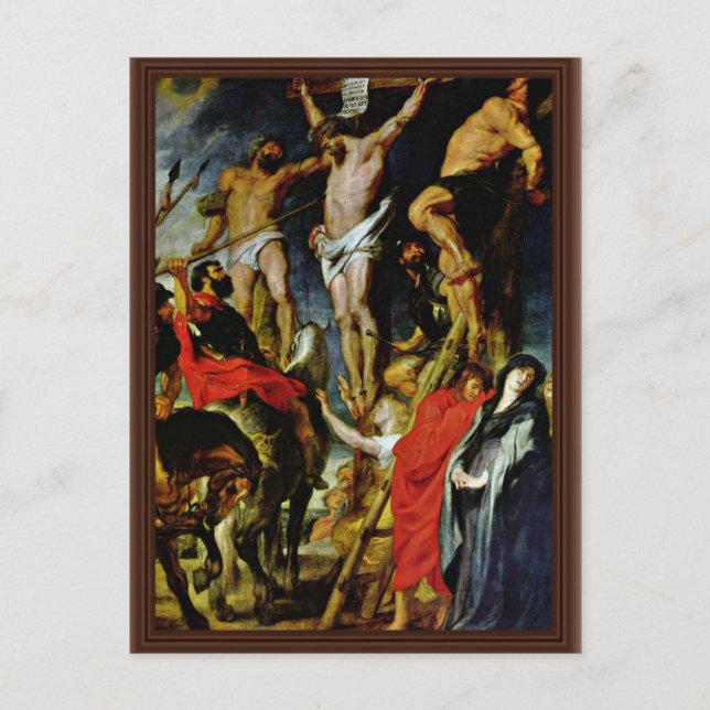Carte Postale Crucifixion De Rubens Peter Paul (Meilleure Qualit (Devant)