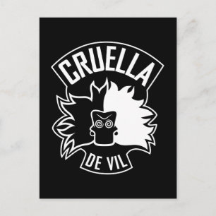 Carte Postale Cruella De Vil   101 Dalmatiens