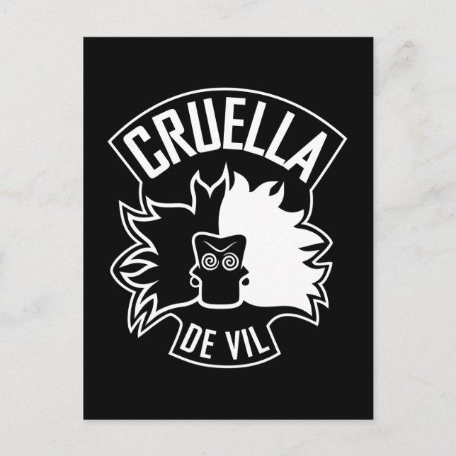 Carte Postale Cruella De Vil | 101 Dalmatiens (Devant)