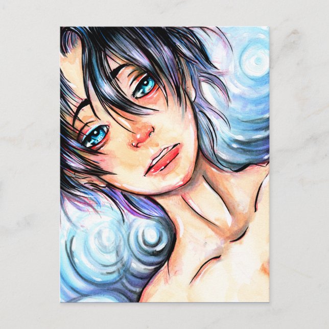 Carte Postale Cry Boy (Devant)
