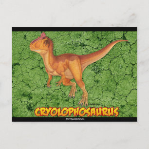Carte Postale Cryolophosaurus postcard set