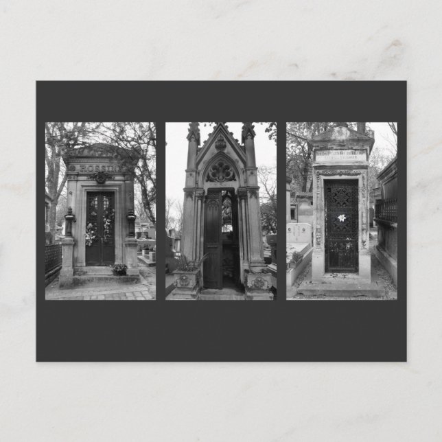 Carte Postale Crypte du cimetière (Devant)