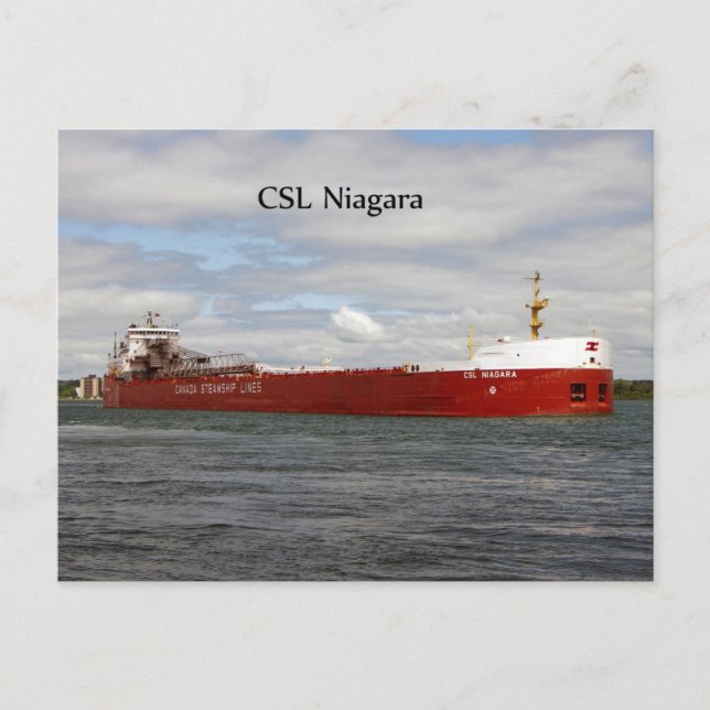 Carte postale CSL Niagara (Devant)
