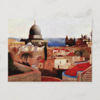 Csontvary - Vue de la mer Morte depuis la place du