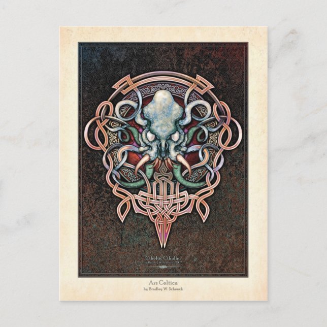 Carte postale Ctheltic Cthulhu (Devant)