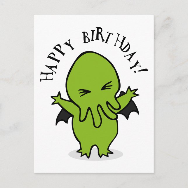 Carte Postale Cthulie (Devant)