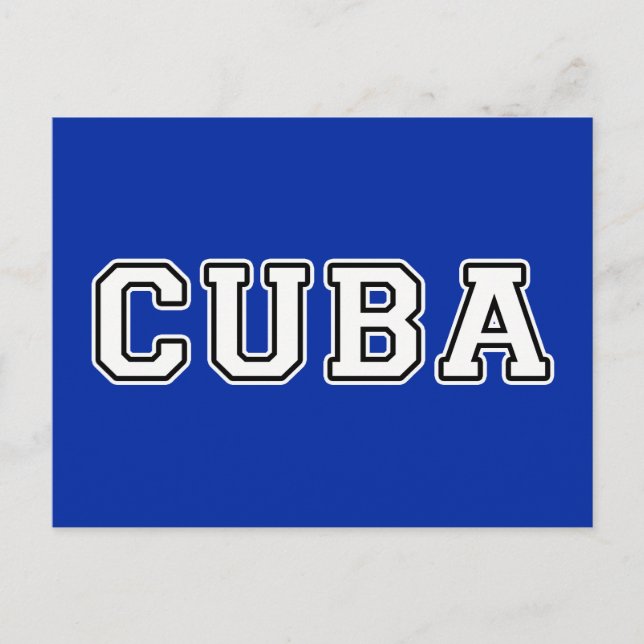 Carte Postale Cuba (Devant)