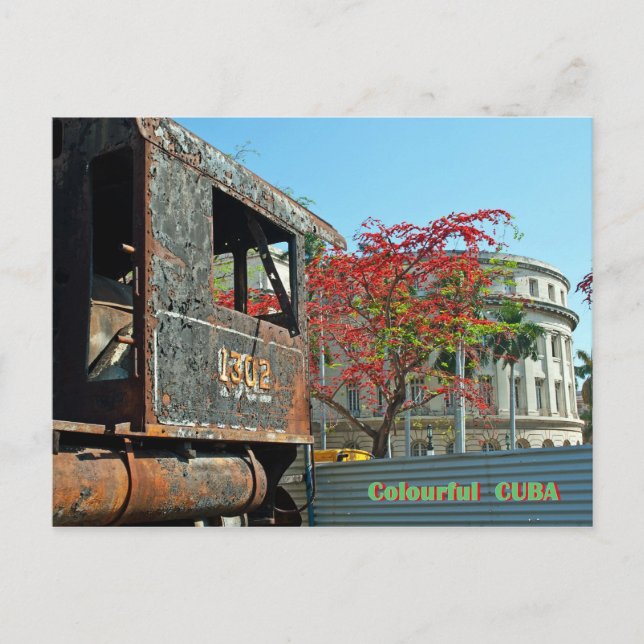 Carte Postale Cuba coloré (Devant)