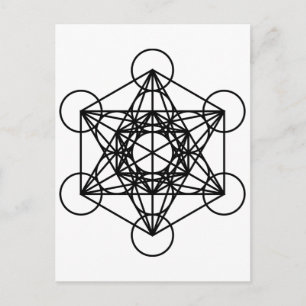Carte Postale Cube Metatrons
