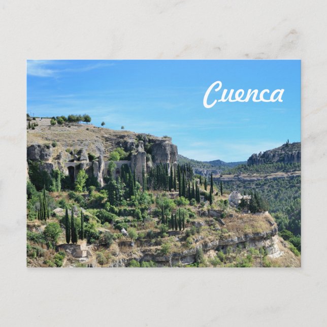 Carte Postale Cuenca, Espagne (Devant)