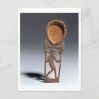 Cuillère cosmétique avec la figure d'un luteniste,