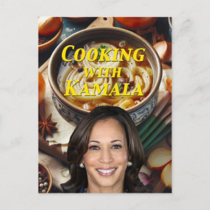 Carte Postale Cuisine Avec Kamala