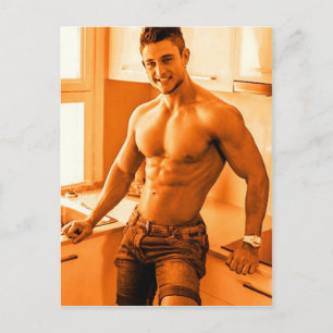 Carte Postale Cuisine Hunk BRZ