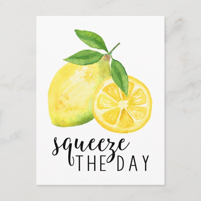 CARTE POSTALE CUISINE MODERNE PUN DE CITRON (Devant)