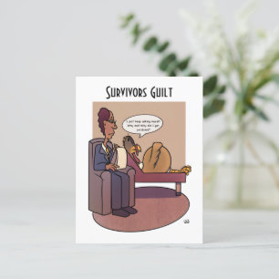 Carte Postale Culpabilité du survivant