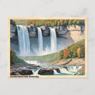 Carte Postale Cumberland Falls Kentucky Vintage voyage