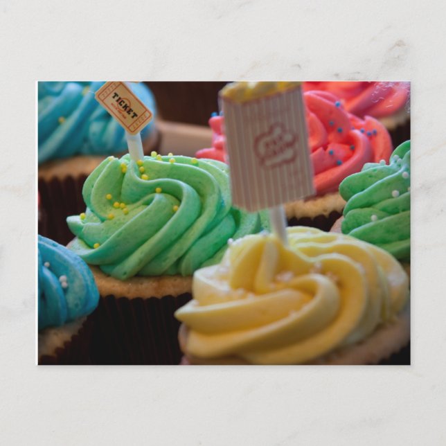 Carte postale Cupcake (Devant)
