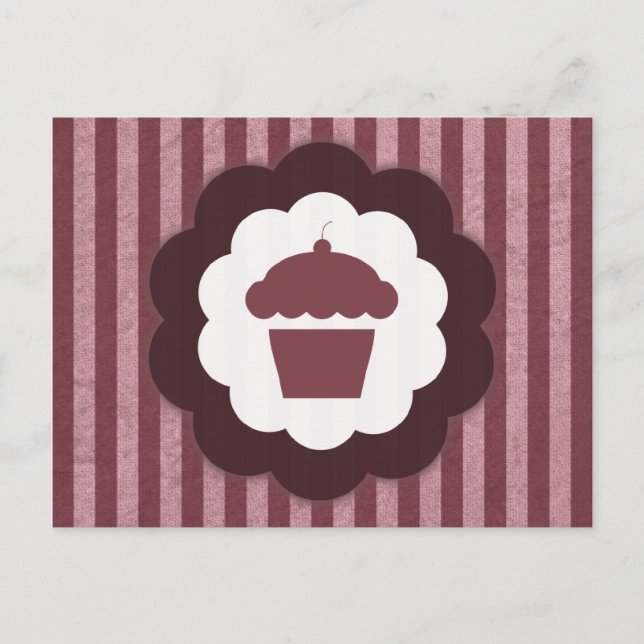 Carte Postale cupcake (Devant)