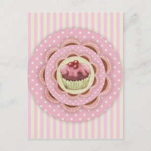 Carte postale Cupcake