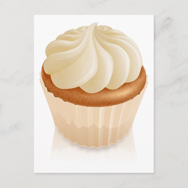 Carte Postale cupcake à la fée (Devant)