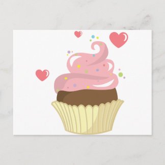 Carte Postale Cupcake simple