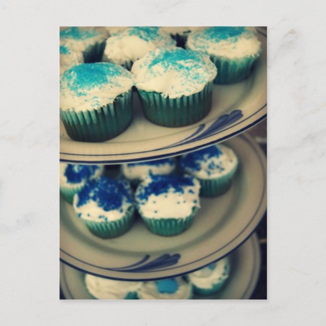 carte postale cupcakes (Devant)