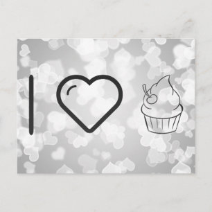 Carte Postale Cupcakes à glace cool