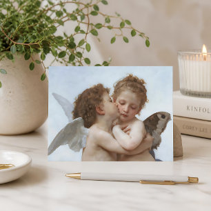 Carte Postale Cupid et Psyché enfants