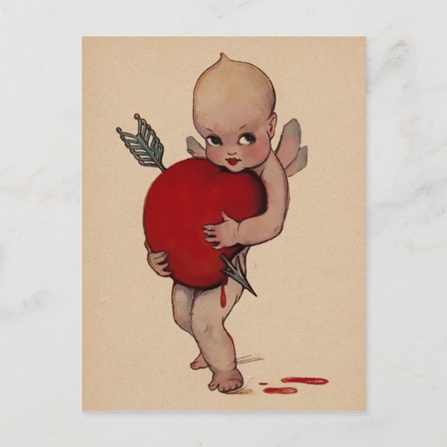 Carte Postale Cupid vintage (Devant)