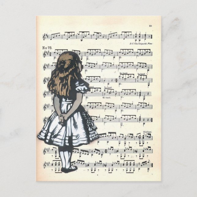 Carte Postale Curiouser et Curiouser (Devant)