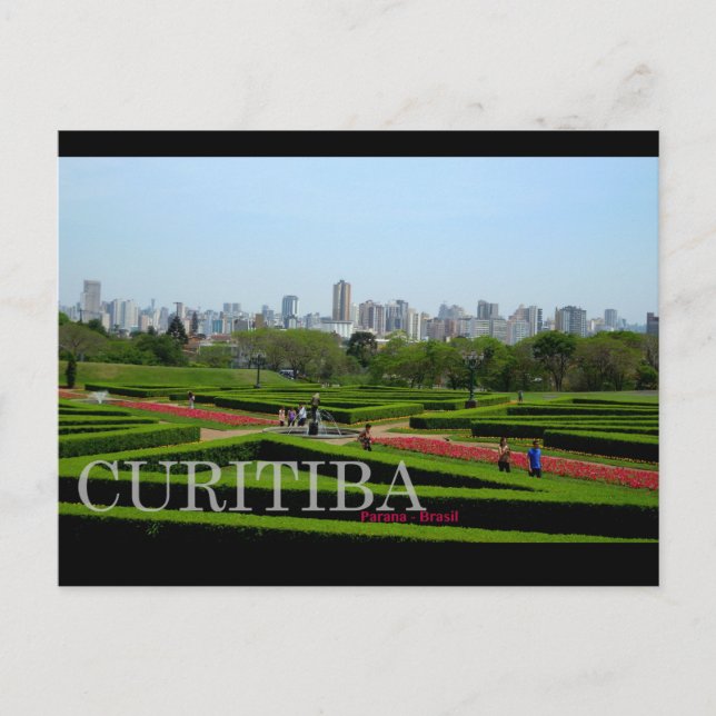 Carte Postale Curitiba Brésil (Devant)