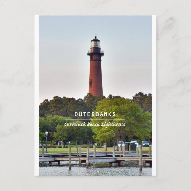 Carte Postale Currituck Beach Light. (Devant)