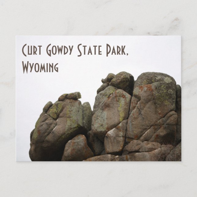 Carte Postale Curt Gowdy State Park, Wyoming Postcard (Devant)
