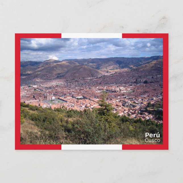 Carte Postale Cusco - Pérou (Devant)