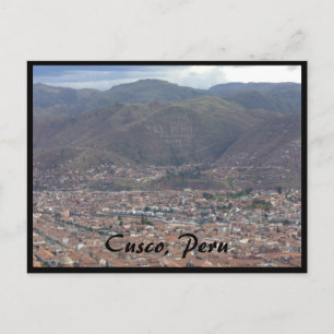 Carte Postale cusco-ville de pérou