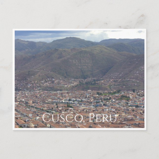 Carte Postale cusco-ville de pérou (Devant)