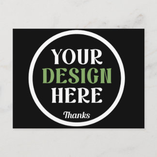 Carte Postale custom, unique, sleek & minimalist hershey®'s kiss