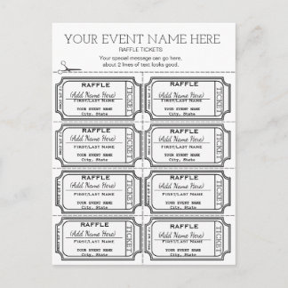 Carte Postale Customise-Le ! Billets de roulettes