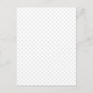Carte Postale Customiser facilement la couleur des mini-Pois gri