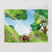 Cute & adorable brown Yak 
