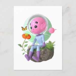 Carte Postale Cute Astéroïde 